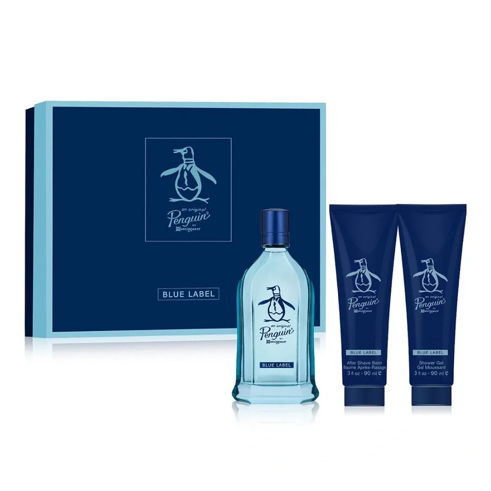 Original Penguin Men's 3-Pc. Blue Label Gift Set